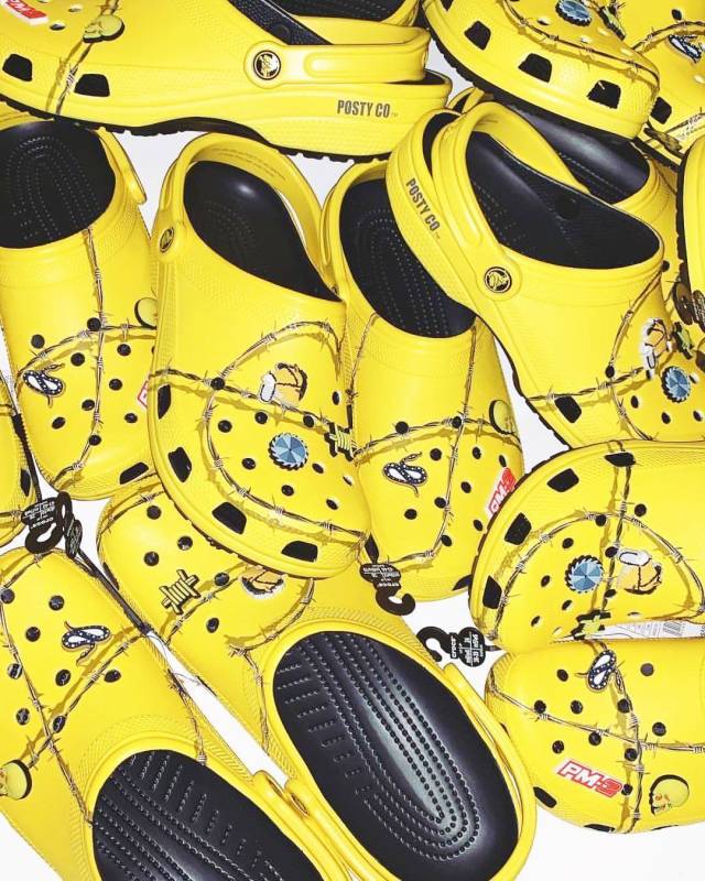 異色コラボ第2弾！「ポスト・マローン × Crocs（クロックス