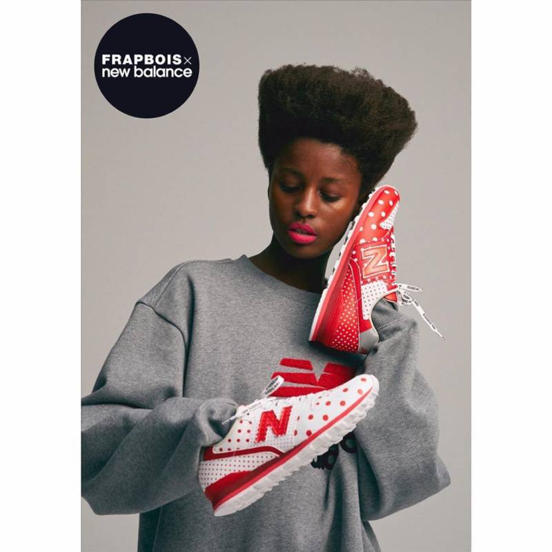 New Balance 996 フラボア　FRAPBOIS　スニーカー　ドット ニューバランス996×フラボア コラボ限定スニーカー ドット柄水玉 new