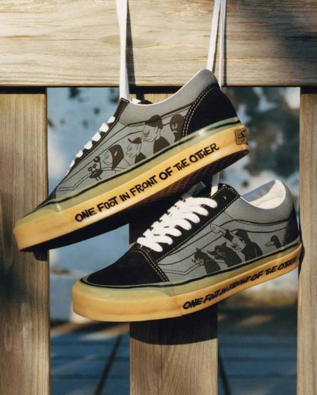 希少27cm【匿名配送】花井祐介 × Vans プレミアム オールド スクール￼ 希少27cm【匿名配送】花井祐介 × Vans プレミアム オールド