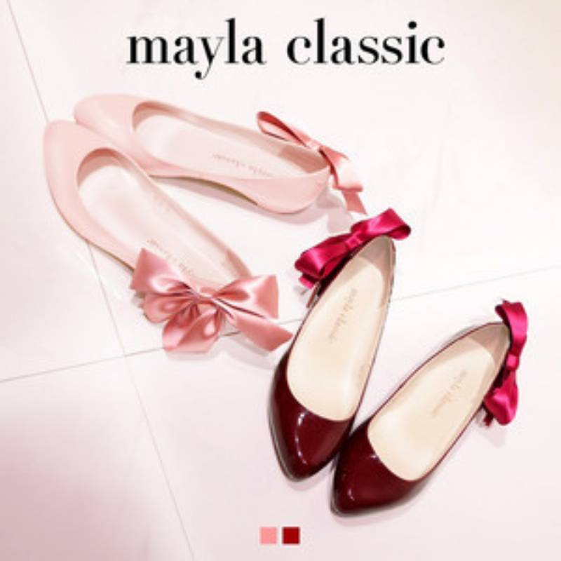 バックリボンシューズが可愛い?”mayla classic（マイラクラシック