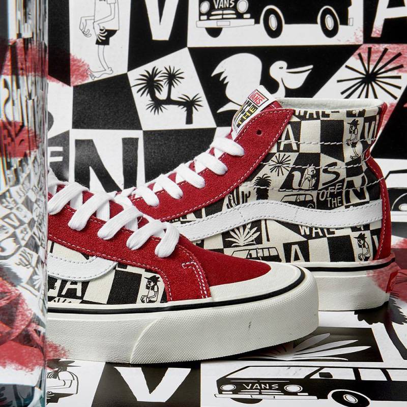 VANSより、#花井祐介 コラボシューズSK-8-HI など3型！ 2019年