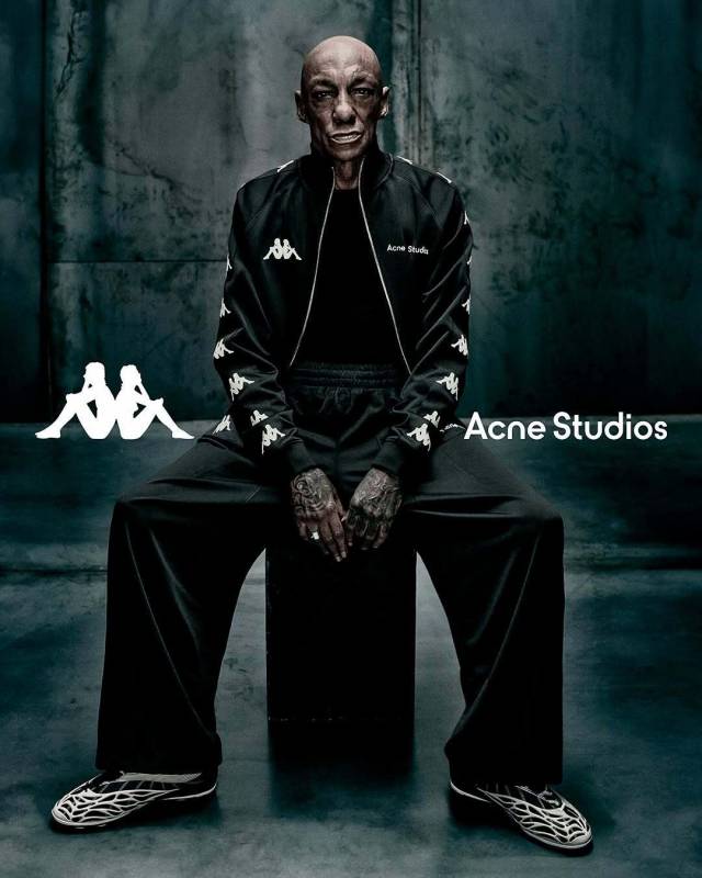 Acne Studios Kappa Lace Up Sneakers カッパ スニーカー Acne Studios - Lace-up sneakers - Acne Studios x Kappa
