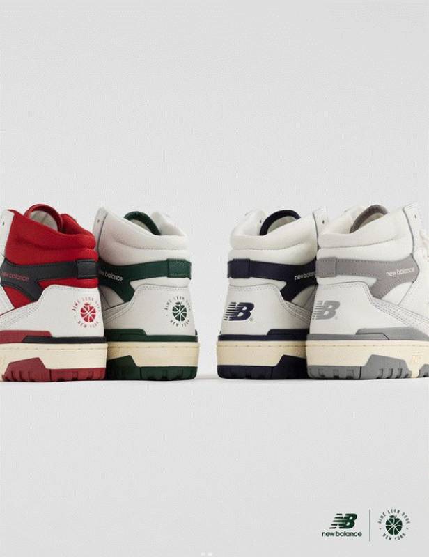 New Balance エメレオンドレ ニューバランス×エメレオンドレより、80年代の競技用バスケット