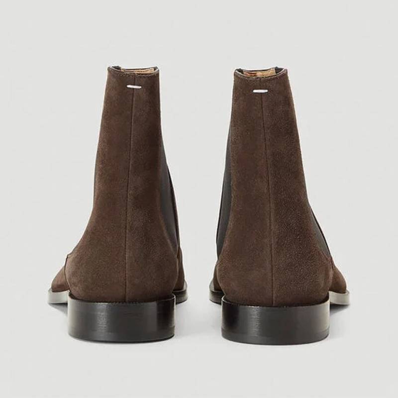 メゾンマルジェラ　スエードブーツ メゾンマルジェラ スエード ブーツ ブラウン ABランクの買取参考価格