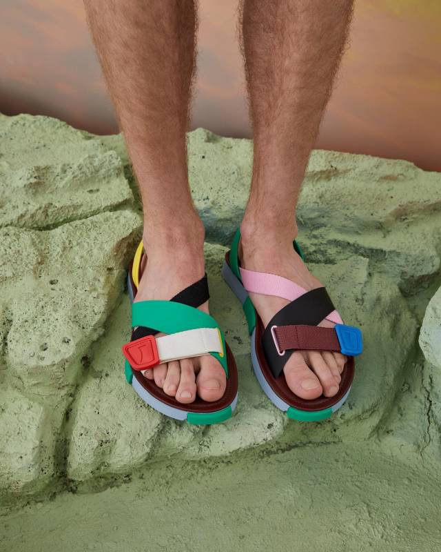 CAMPER サンダル(左右非対称デザイン) カンペール CAMPER [カンペール